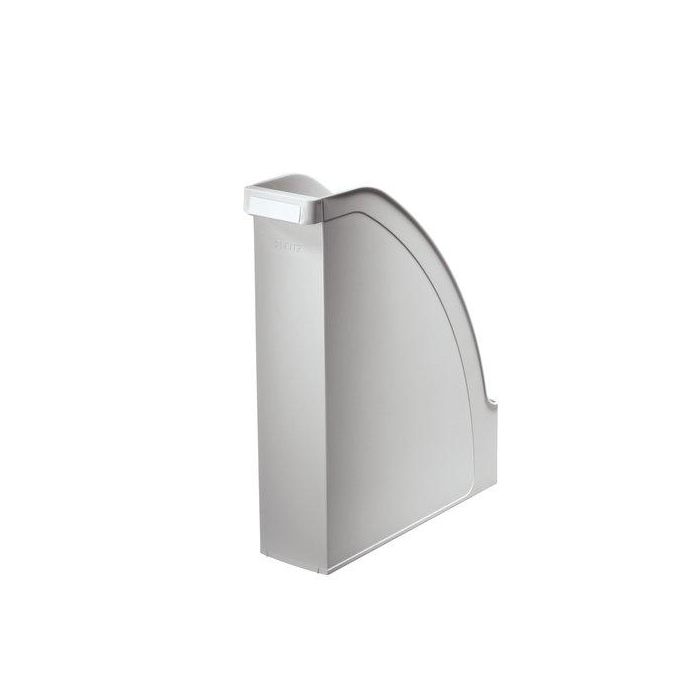 Revistero Plastico Leitz Plus A4 78Mm Opaco Gris
