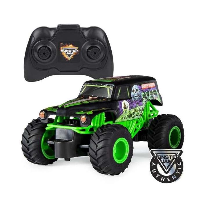 Spin Master 6044955 Monster Jam Grave Digger Coche Teledirigido RC Escala 1:24 Oficial +3 años 1 Spin Master 6044955 Monster Jam Grave Digger Coche Teledirigido RC Escala 1:24 Oficial +3 años 1