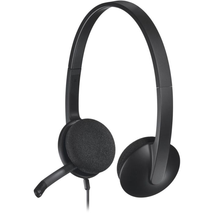LOGITECH AURICULARES CON MICROFONO HEADSET H340 USB 1