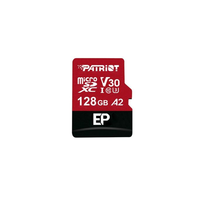 Tarjeta de Memoria Micro SD con Adaptador Patriot Memory PEF128GEP32MCX 0 Tarjeta de Memoria Micro SD con Adaptador Patriot Memory PEF128GEP32MCX 0