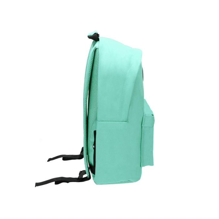 Cartera Antartik Mochila Con Asa Y Bolsillos Con Cremallera Color Verde Menta 310x160x410 mm 4