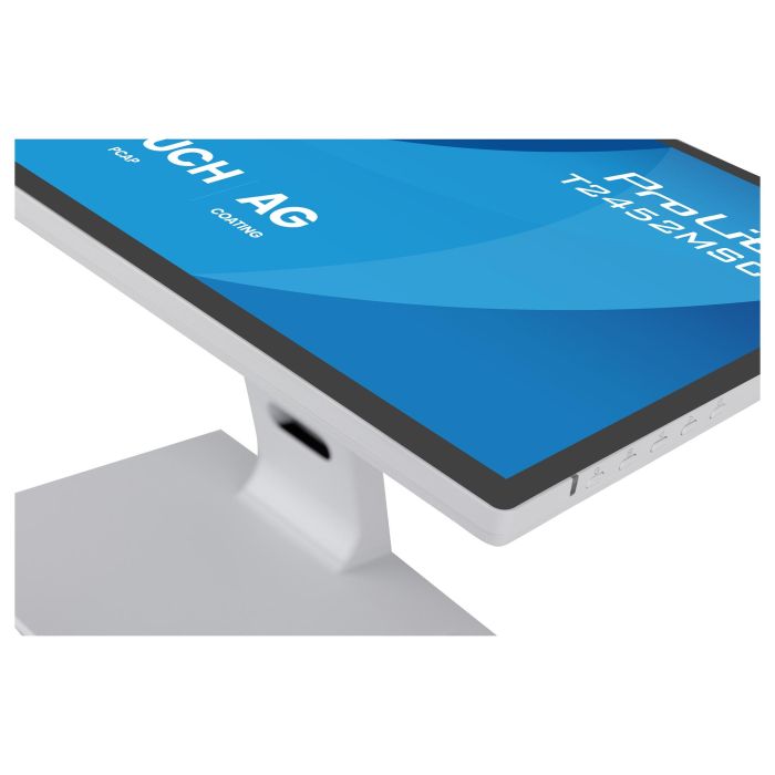 Iiyama ProLite T2452MSC-W1AG Monitor táctil IPS 60,5 cm (24") Full HD (1920x1080) 100Hz, 5ms, 400 cd/m², Blanco 9