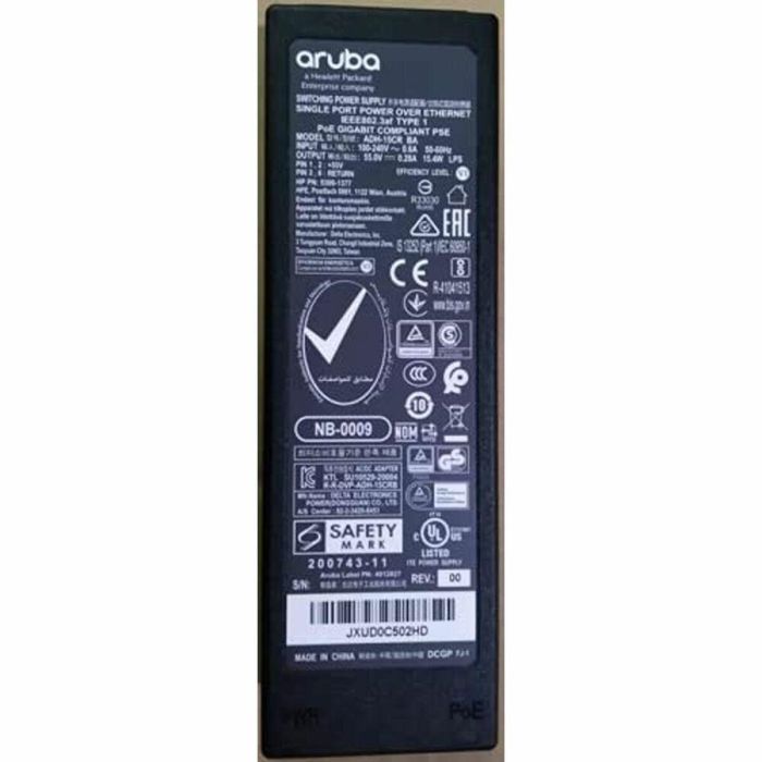 Inyector PoE HPE R8W31A 1 Inyector PoE HPE R8W31A 1