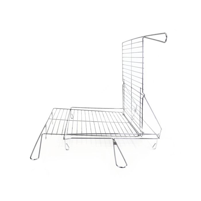 Algon Bbq Parrilla BBQ Giratoria Cromada 40x45 cm (4 Unidades) 6