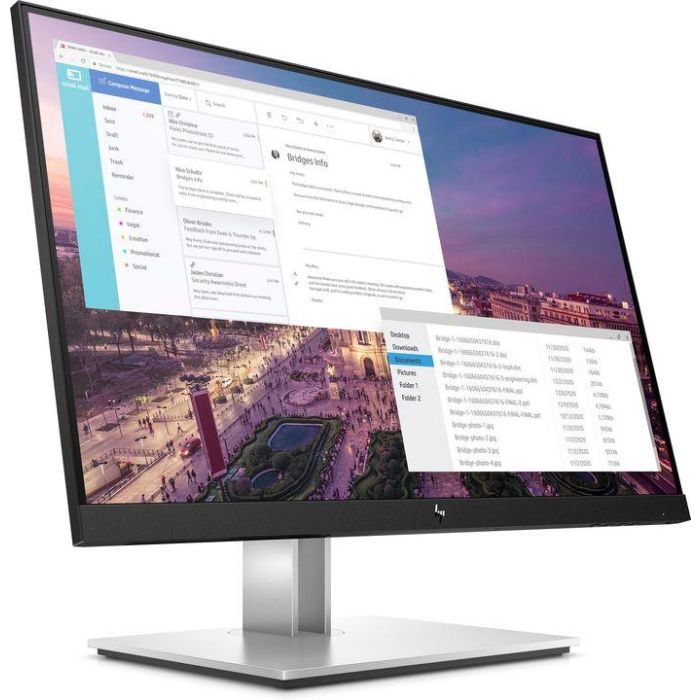 HP 23", FHD (1920 x 1080), 16:9, 250 nits, 1000:1, 5ms GtG (with overdrive) 2 HP 23", FHD (1920 x 1080), 16:9, 250 nits, 1000:1, 5ms GtG (with overdrive) 2