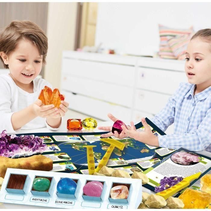 Kit de mineralogía - LISCIANI - Comienza tu colección de piedras preciosas 2 Kit de mineralogía - LISCIANI - Comienza tu colección de piedras preciosas 2