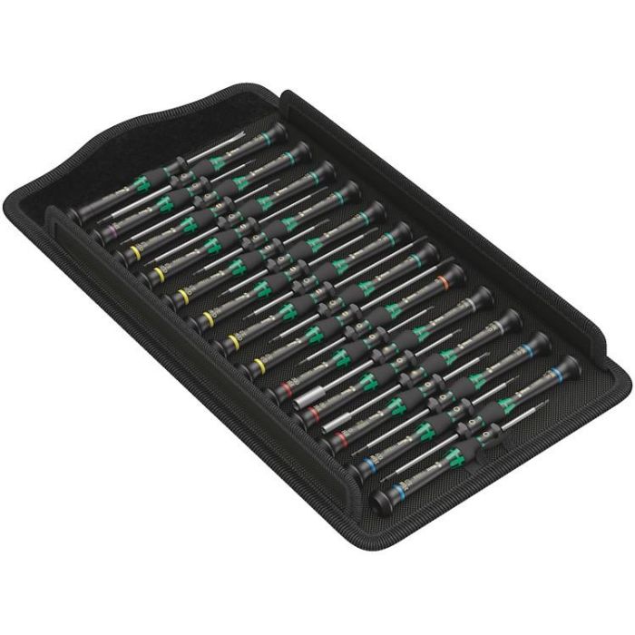 Wera Juego Destornilladores Eléctricos Kraftform Micro Big Pack 1 Aislados, 25 Piezas