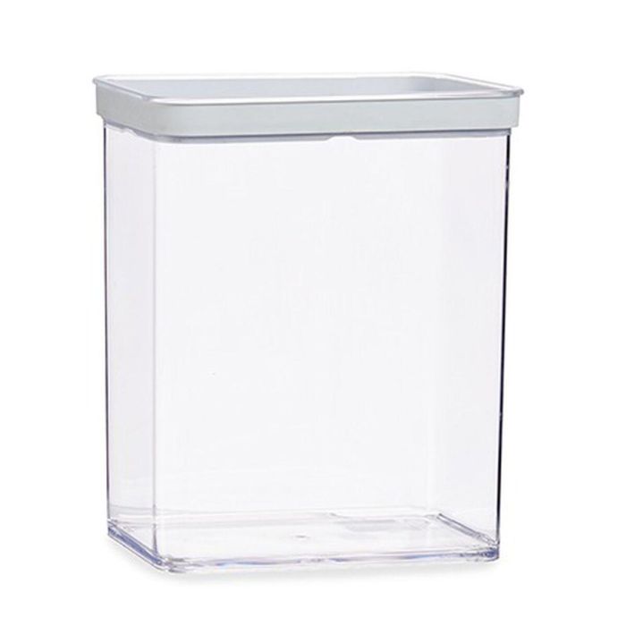 Tarro Transparente Silicona Poliestireno ABS 3,3 L 10,5 x 23,7 x 21 cm (6 Unidades) 1