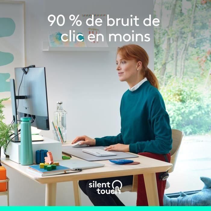 Logitech M650 Ratón Óptico Inalámbrico Mediano con Bluetooth y Receptor USB Logi Bolt, 4000 DPI 3 Logitech M650 Ratón Óptico Inalámbrico Mediano con Bluetooth y Receptor USB Logi Bolt, 4000 DPI 3