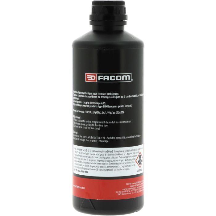 Líquido de frenos - FACOM - DOT4 - 500 ml 1 Líquido de frenos - FACOM - DOT4 - 500 ml 1