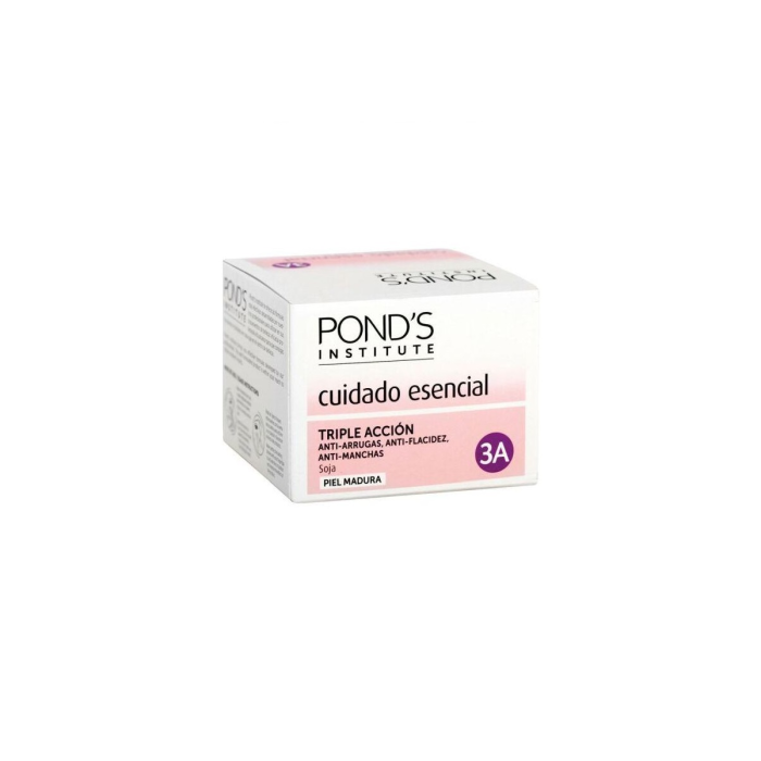 Ponds Esencial Crema Facial 3A Triple Acción 50 mL