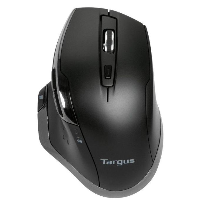 Targus AMW584GL Ratón RF Inalámbrico Mano Derecha Blue Trace 1600 DPI, 7 Botones, Rueda, Negro, Alimentado por Baterías AA 4 Targus AMW584GL Ratón RF Inalámbrico Mano Derecha Blue Trace 1600 DPI, 7 Botones, Rueda, Negro, Alimentado por Baterías AA 4