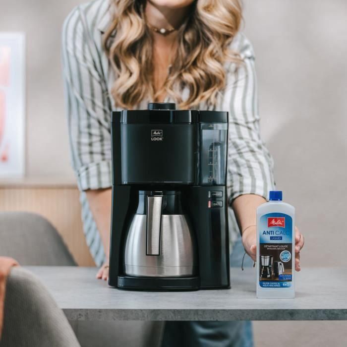 Cafetera - MELITTA - Look V Therm 1025-12 - 1080 W - 1,25 L - Negra 4 Cafetera - MELITTA - Look V Therm 1025-12 - 1080 W - 1,25 L - Negra 4