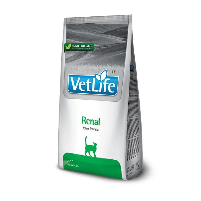Farmina Vet Life Cat Renal - Alimento dietético para gatos con insuficiencia renal - 5 kg Farmina Vet Life Cat Renal - Alimento dietético para gatos con insuficiencia renal - 5 kg