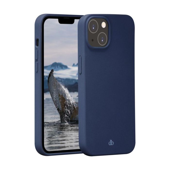 dbramante1928 Monaco iPhone 14 Pacific Blue - Funda de Silicona Reciclada con MagSafe y Protección 3 Capas 1