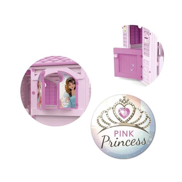 Casa pink princess con hueco para mascotas 94x103x104 cm 1 Casa pink princess con hueco para mascotas 94x103x104 cm 1