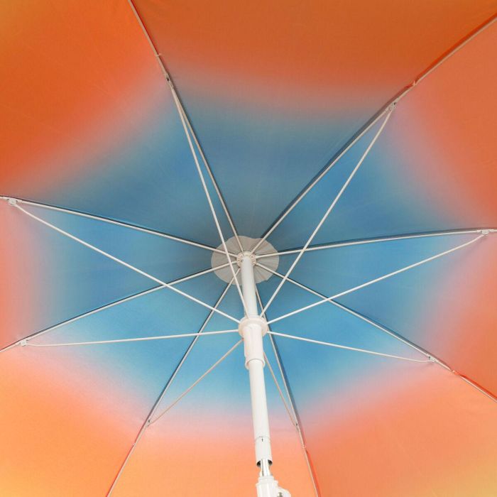 Sombrilla de playa Aktive Multicolor 200 x 200 x 200 cm (6 Unidades) 2 Sombrilla de playa Aktive Multicolor 200 x 200 x 200 cm (6 Unidades) 2