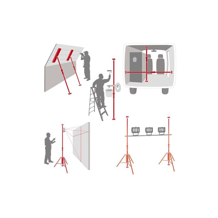 Puntal expansion p3 piher 155-290cm ref. 30012 4