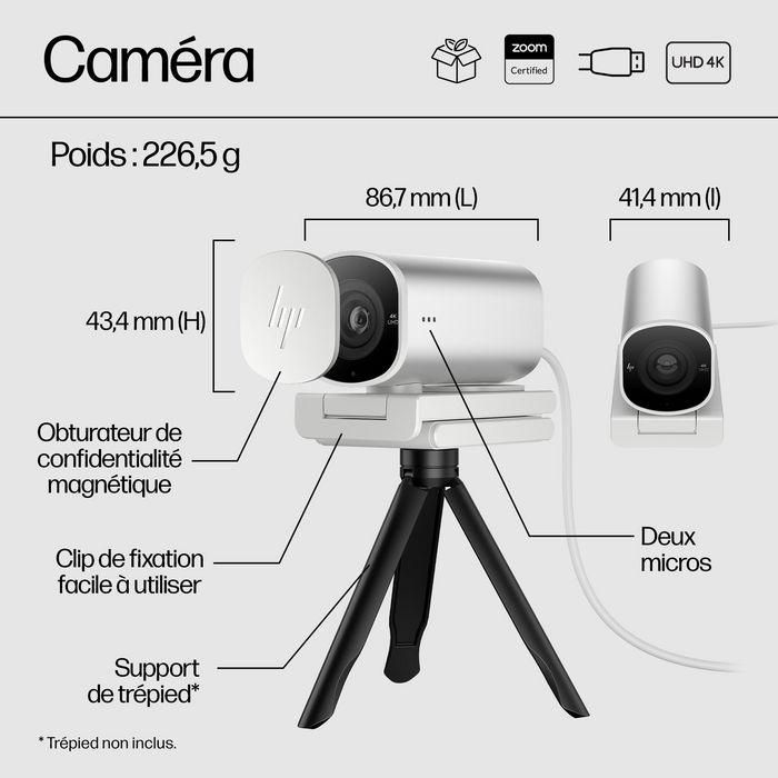 HP 960 4K Streaming Webcam 11
