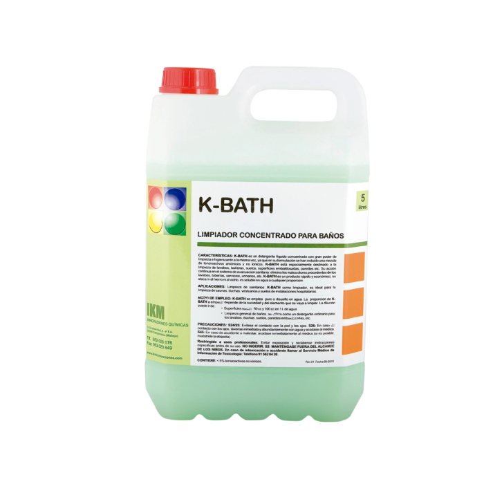 Ikm Limpiabaños Garrafa 5 Litros Limpieza de Baños y Superficies 1