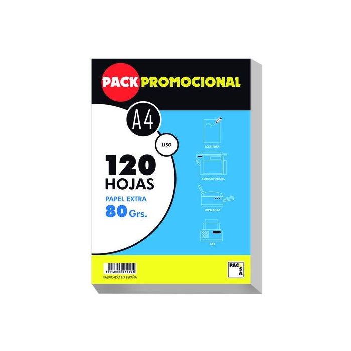 Papel Pacsa A4 120H 80G Liso
