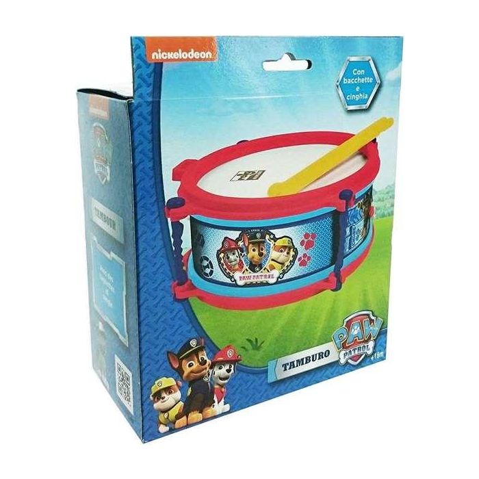 Tambor infantil paw patrol 8.50x19x19 9 Tambor infantil paw patrol 8.50x19x19 9