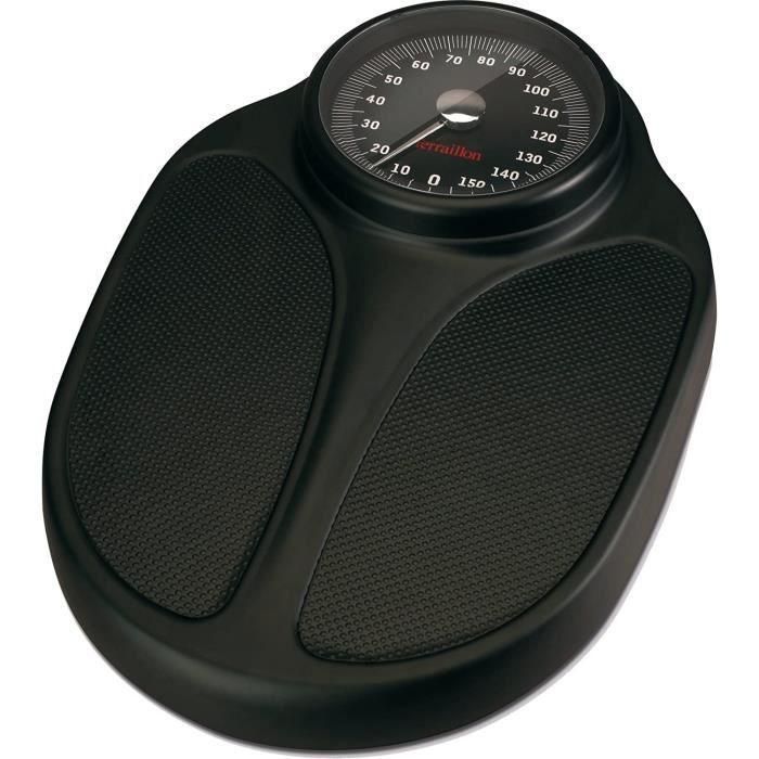 Pese Mechanical Person Terraillon - SemiProfesional, no -Slip, Dial grande, Modelo de 160 kg MAX - TPRO Plus 1 Pese Mechanical Person Terraillon - SemiProfesional, no -Slip, Dial grande, Modelo de 160 kg MAX - TPRO Plus 1