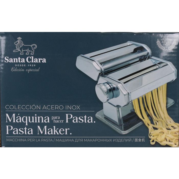 Santa Clara Máquina para Pasta en Acero, 21 x 14 x 17 cm (4 Unidades) 1