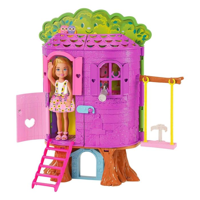 Set Casa Del Arbol Barbie Chelsea Hpl70 Mattel 3