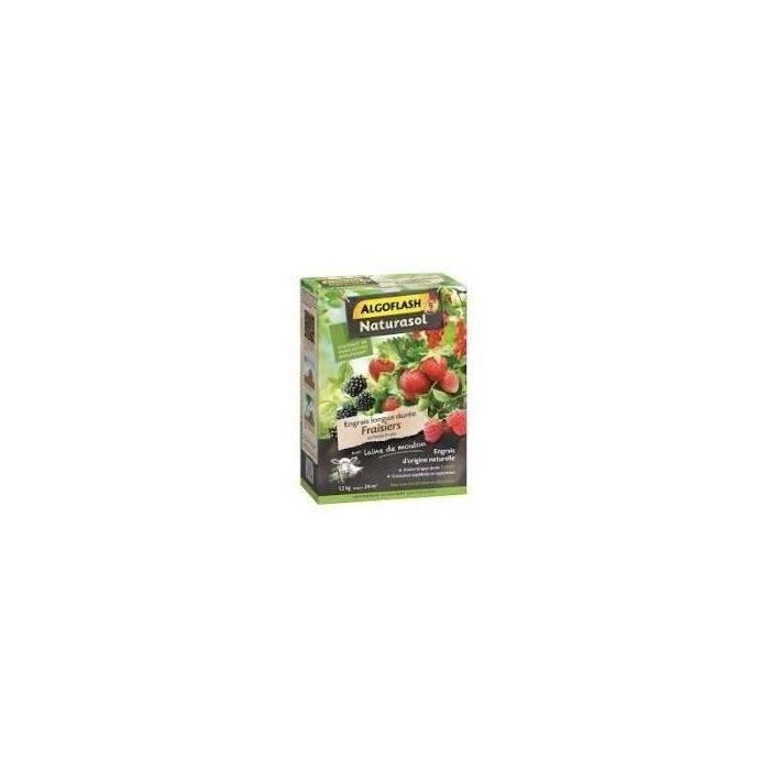 Fertilizantes y bayas de fresa - Algoflash Naturasol - Largo a largo plazo - 1.2 kg