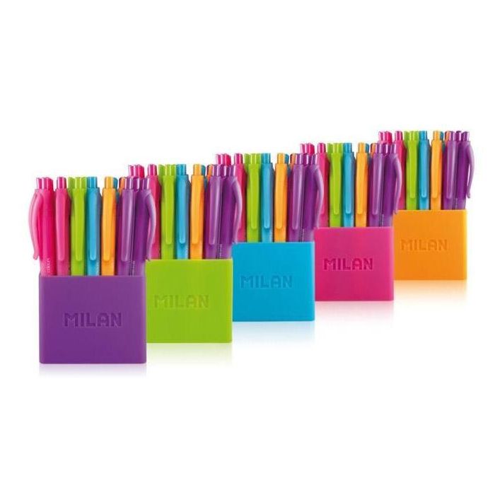 Milan Boligrafo P1 Touch Colours Surtidos Bote 24 Ud Milan Boligrafo P1 Touch Colours Surtidos Bote 24 Ud