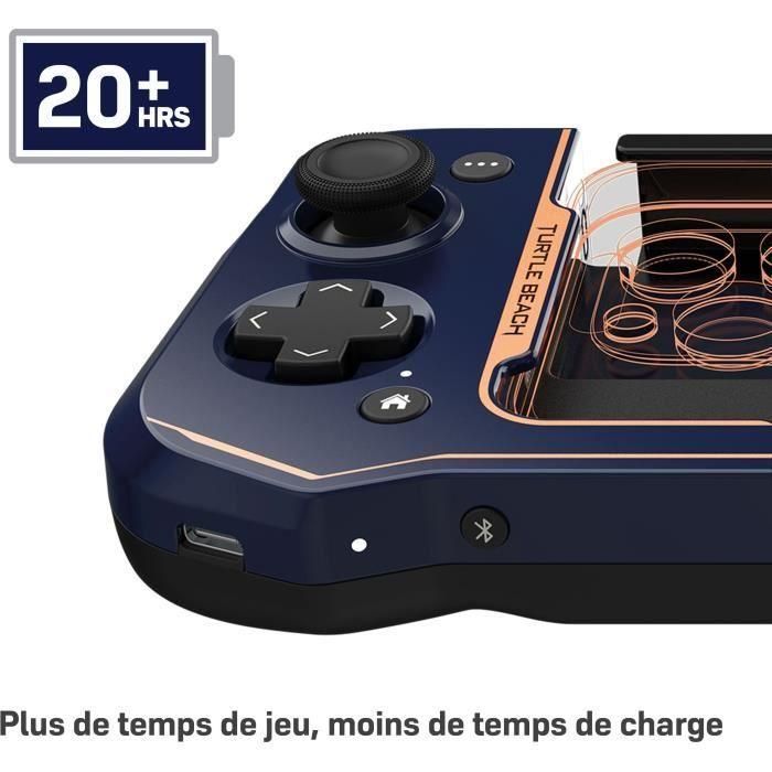 Mando de juego inalámbrico - TURTLE BEACH - Atom - Azul Cobalto - Para móviles iOS 3 Mando de juego inalámbrico - TURTLE BEACH - Atom - Azul Cobalto - Para móviles iOS 3