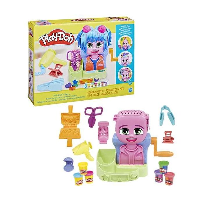 Juego Peluquería Con Estilo F8807 Play-Doh 2 Juego Peluquería Con Estilo F8807 Play-Doh 2