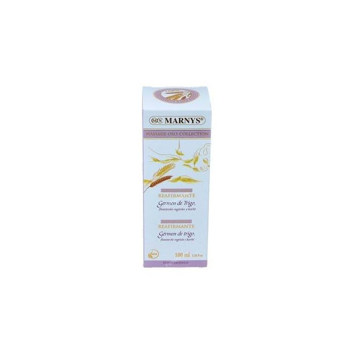 MARNYS Aceite de Germen de Trigo para Masaje, Piel Madura, Elasticidad, Suavidad e Hidratación, 100 ml