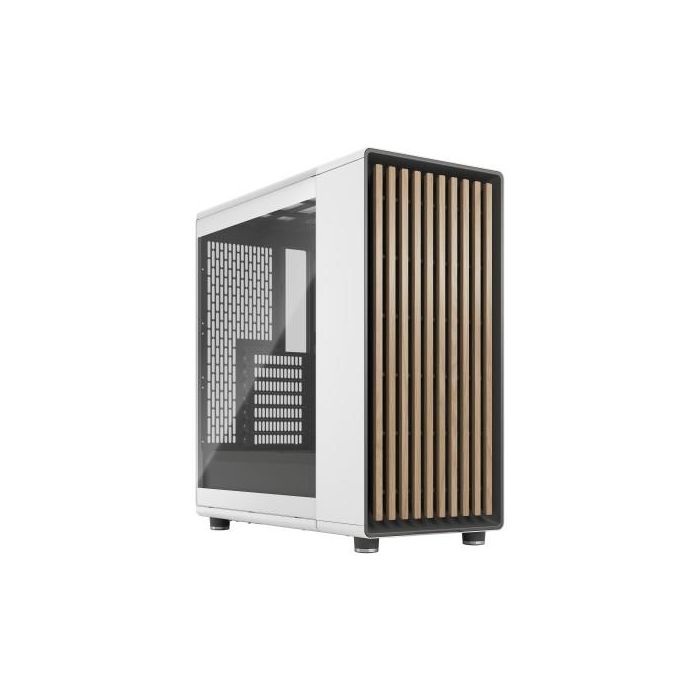 Fractal Caja North Blanca Cristal Templado Clear Tint FD-C-NOR1C-04 Fractal Caja North Blanca Cristal Templado Clear Tint FD-C-NOR1C-04