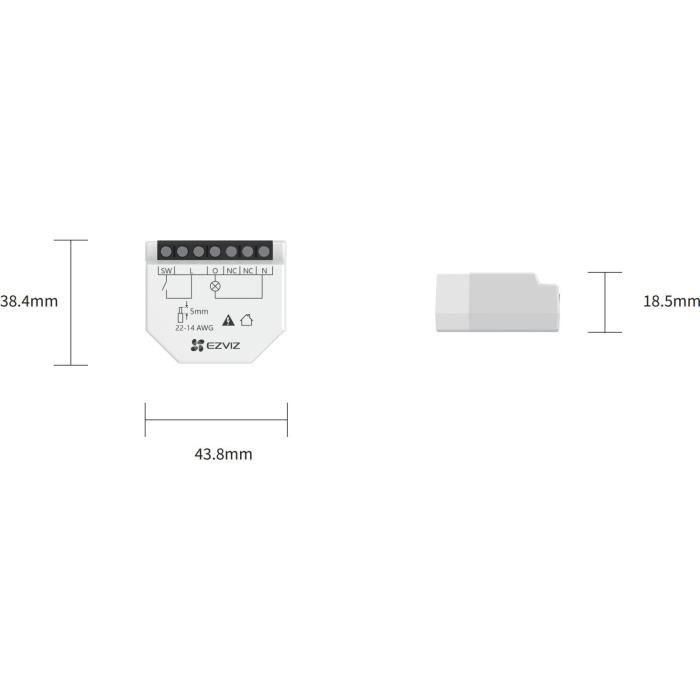 EZVIZ T35W Inalámbrico Blanco 5 EZVIZ T35W Inalámbrico Blanco 5