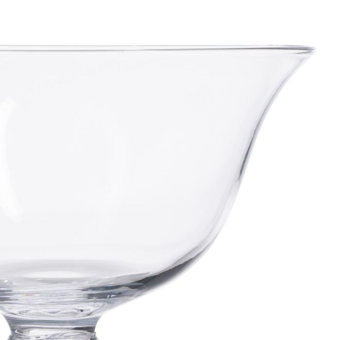 Copa Decoración Transparente Cristal 26 X 26 X 16 cm