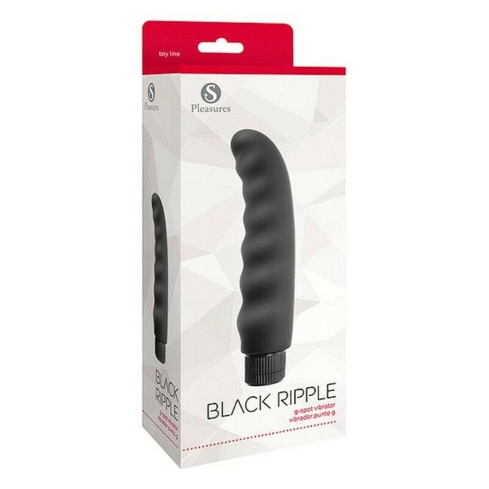 Vibrador S Pleasures Ripple Black Negro 1