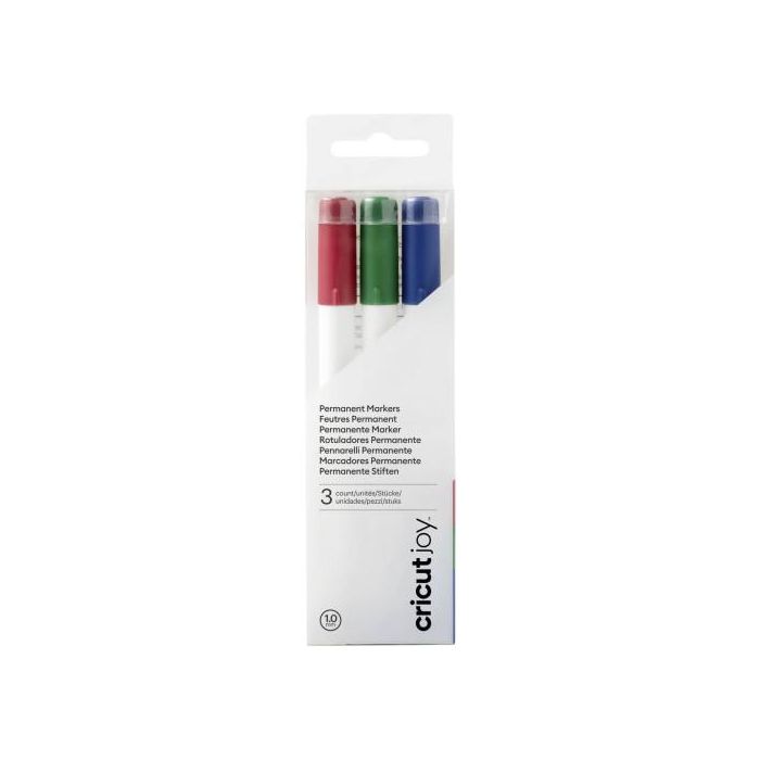 Cricut Joy Permanent Markers 3-Pack 1.0 (Blue, Red, Green) Cricut Joy Permanent Markers 3-Pack 1.0 (Blue, Red, Green)