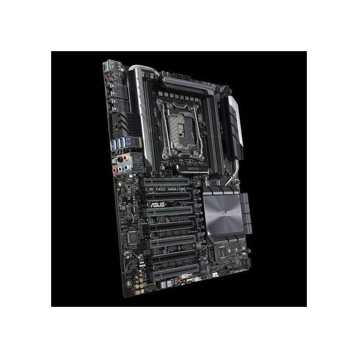 ASUS WS C422 SAGE/10G placa base para servidor y estación de trabajo LGA 2066 (Socket R4) CEB Intel® C422 6