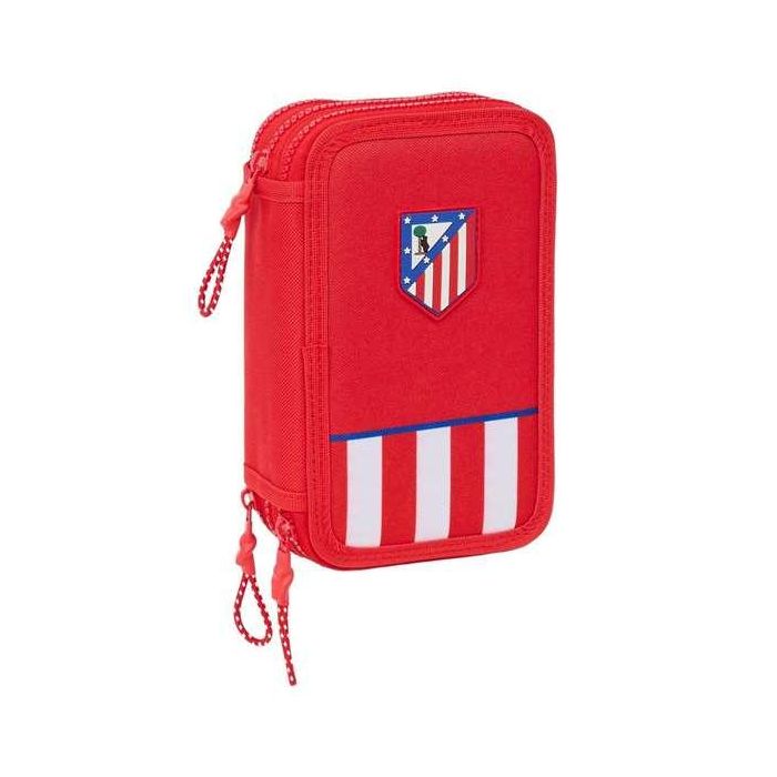 Plumier Triple Atlético Madrid Rojo 12,5 x 19,5 x 5,5 cm 36 Piezas 5