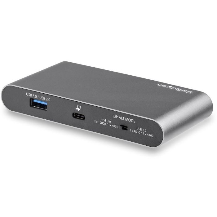 Hub USB Startech DK30C2HAGPD Negro Gris USB-C 2 Hub USB Startech DK30C2HAGPD Negro Gris USB-C 2