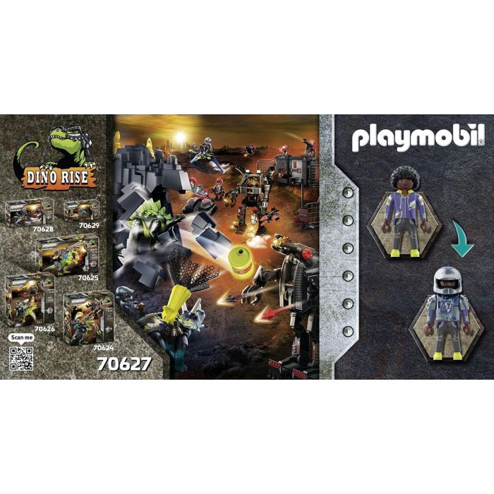 Triceratops: Disturbios Por Las Piedras 70627 Playmobil 2 Triceratops: Disturbios Por Las Piedras 70627 Playmobil 2