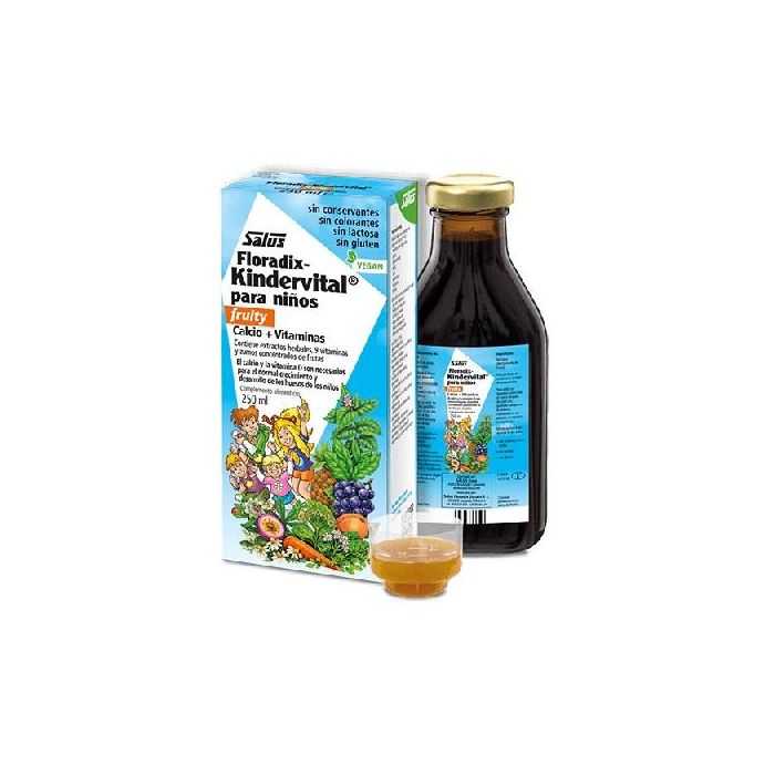 Kindervital Fruity 250Ml. Salus