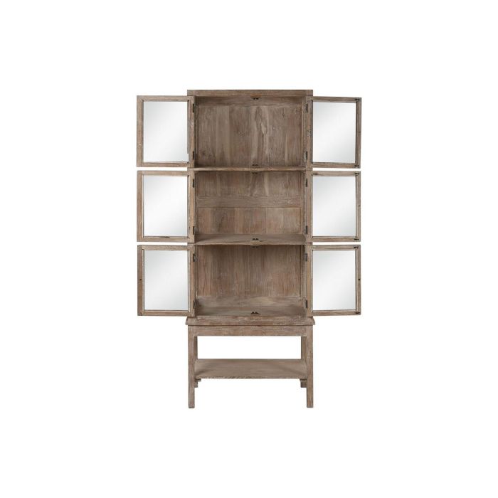 Vitrina Home ESPRIT Natural madera de teca 76 x 48 x 198 cm 5 Vitrina Home ESPRIT Natural madera de teca 76 x 48 x 198 cm 5