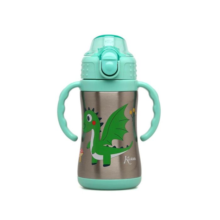 Botella Entrenamiento Dragón Verde 280 mL Acero Inoxidable 280 mL 3 Botella Entrenamiento Dragón Verde 280 mL Acero Inoxidable 280 mL 3
