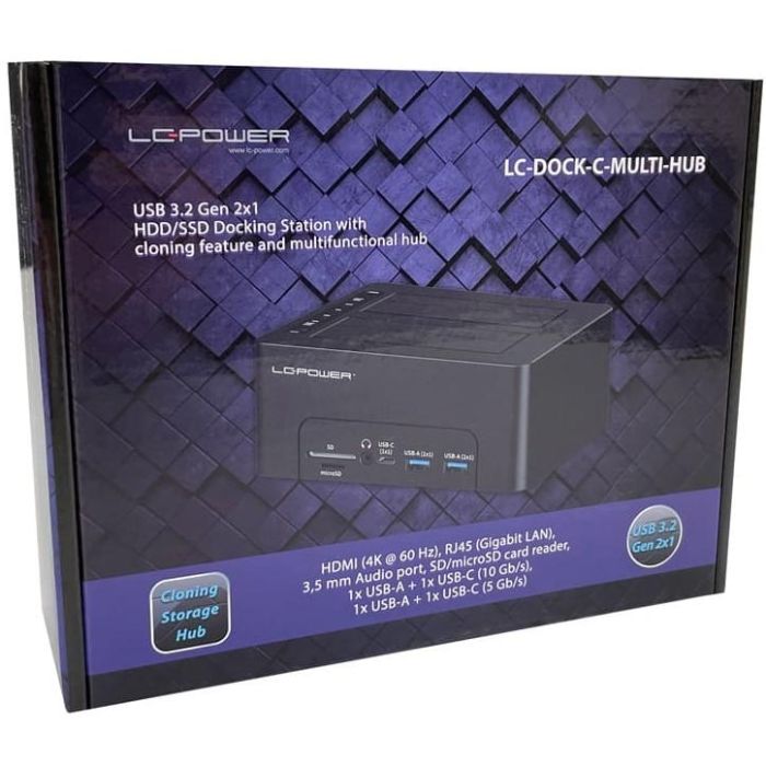D LC-Power HDD/SSD M.2 USB-C 2 D LC-Power HDD/SSD M.2 USB-C 2