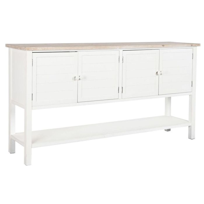 Buffet Tradicional DKD Home Decor Blanco Natural 40 x 86 x 160 cm