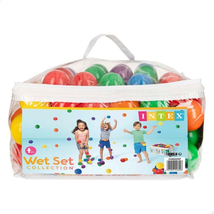 Bolas Intex FUN BALLZ 100 Piezas 6,5 x 6,5 x 6,5 cm (6 Unidades) 1 Bolas Intex FUN BALLZ 100 Piezas 6,5 x 6,5 x 6,5 cm (6 Unidades) 1