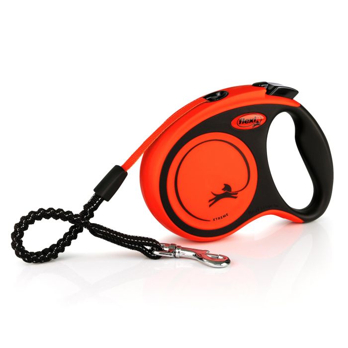Correa Flexi Xtreme S Cinta 5M Negro-Naranja 3 Correa Flexi Xtreme S Cinta 5M Negro-Naranja 3